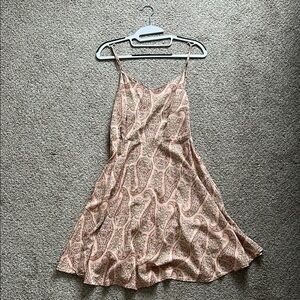Old Navy Paisley Print Spaghetti Strap Dress